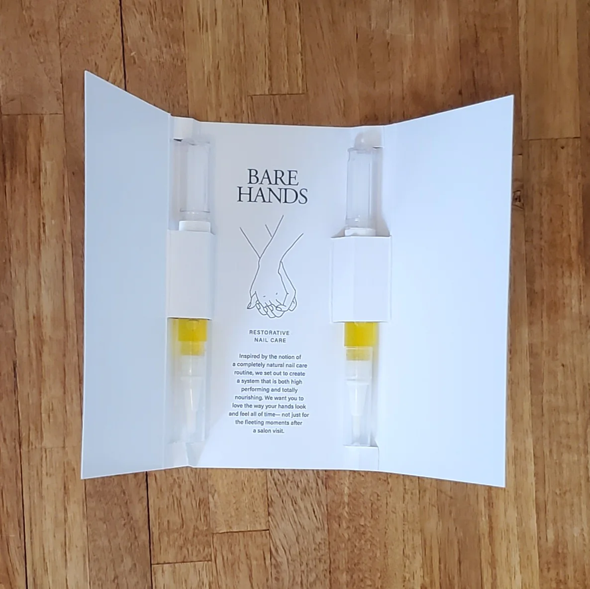 Bare Hands Cuticle Oil Duo - Unscented (Reward)