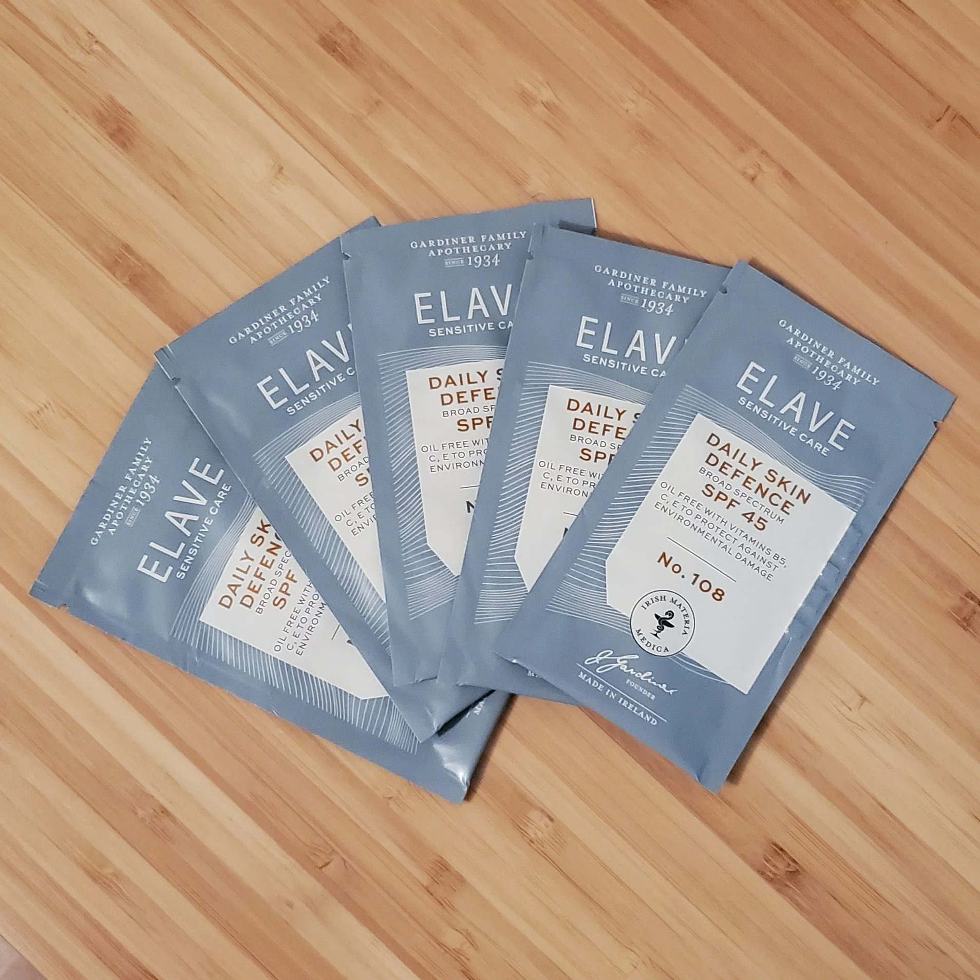 Elave SPF 45 Sample Sachets (Reward) 1 Elave SPF 45 Sample Sachets (Reward)