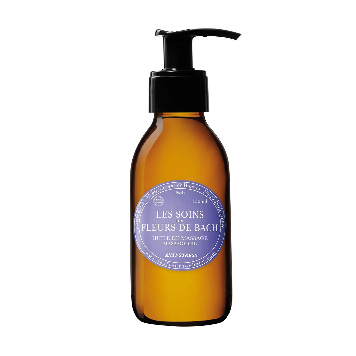 Les Fleurs de Bach Anti-Stress Body Massage Oil