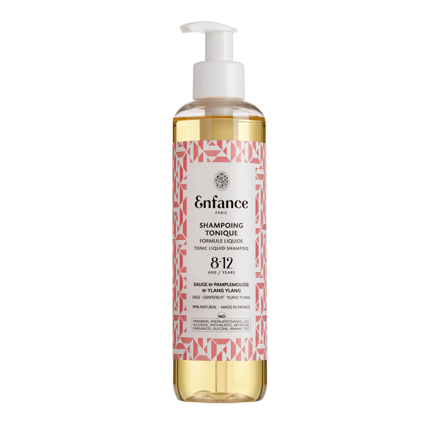 Enfance Paris Tonic Liquid Shampoo 8-12 Years 1 Enfance Paris Tonic Liquid Shampoo 8-12 Years