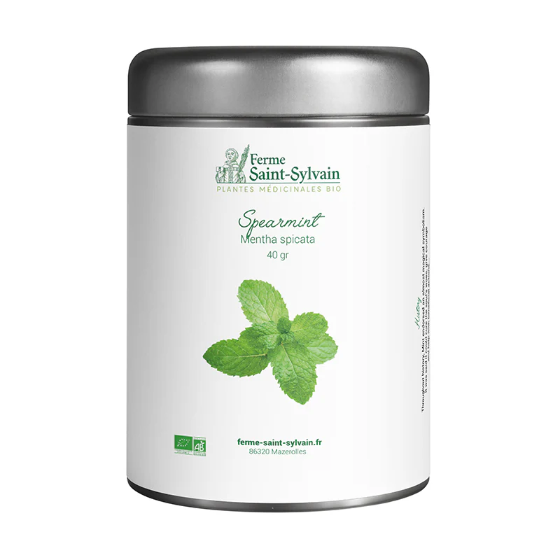 La Ferme Saint-Sylvain Spearmint herbal infusion