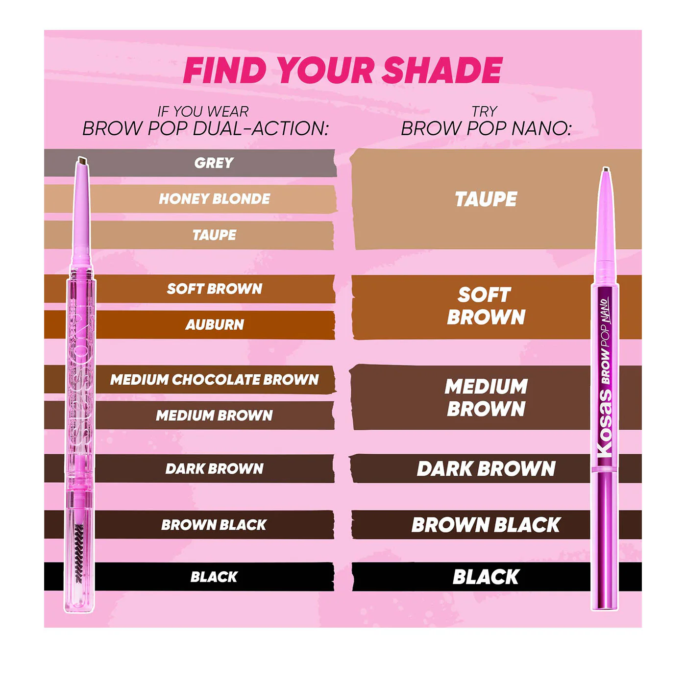 Kosas Brow Pop Nano
